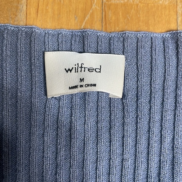 Aritzia Wilfred long sleeve square neck top - Picture 4 of 8